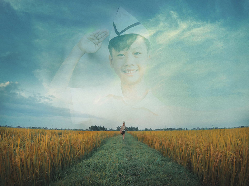 Đánh thức ký ức tuổi thơ qua bộ ảnh ‘Lượm ơi’